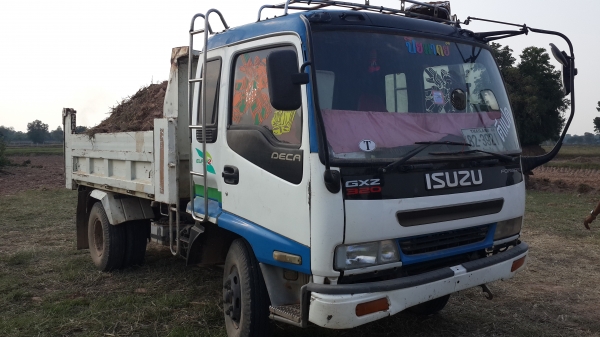 ขายด่วนหกล้อดั้มDECA195ดั้มสภาพพร้อมใช้สวยสุดๆปี53จัดไฟแนนท์ได้สูงโทร0843923995