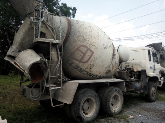 ขายรถ 10 ล้อโม่ปูน 3 คัน NISSAN 280 แรงม้า 1 คัน 260 แรงม้า 2 คันราคาคันละ 750000