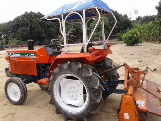 ขายรถไถคูโบต้าL1-24  ใช้งานอยู่คับ พร้อมผาน6 และโรตารี่