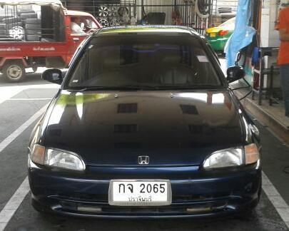 ด่วน..Civicเครื่องเดิมสมบูรณ์ติดแก๊สLPGเกียร์Autoกระจกไฟฟ้าแอร์หนาวแม็กสวยขอบ15"(พร้อมขับส่ง)