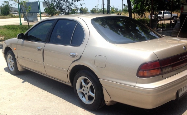 **145,000 บ.ต่อรอง**ขาย เซฟิโร่ A32 สวยๆ NISSAN CEFIRO 2.0 G AT ปี40/97 เครื่องเดิมเกียร์เดิม ติดแก๊สLPG(ลงเล่ม) เครื่องแน่นแรง ประหยัด ช่วงล่างหนึบ ภายในสวย เบาะหนัง คอนโซลเต็ม พ.พาวเวอร์ กระจกไฟฟ้า แอร์ สีสันสวย หน้า-หลังเดิมไม่เคยชนหนัก ล้อแม้ก ยางดี4เ