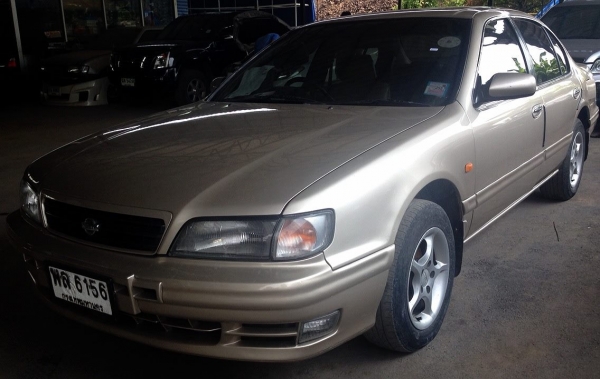 **145,000 บ.ต่อรอง**ขาย เซฟิโร่ A32 สวยๆ NISSAN CEFIRO 2.0 G AT ปี40/97 เครื่องเดิมเกียร์เดิม ติดแก๊สLPG(ลงเล่ม) เครื่องแน่นแรง ประหยัด ช่วงล่างหนึบ ภายในสวย เบาะหนัง คอนโซลเต็ม พ.พาวเวอร์ กระจกไฟฟ้า แอร์ สีสันสวย หน้า-หลังเดิมไม่เคยชนหนัก ล้อแม้ก ยางดี4เ
