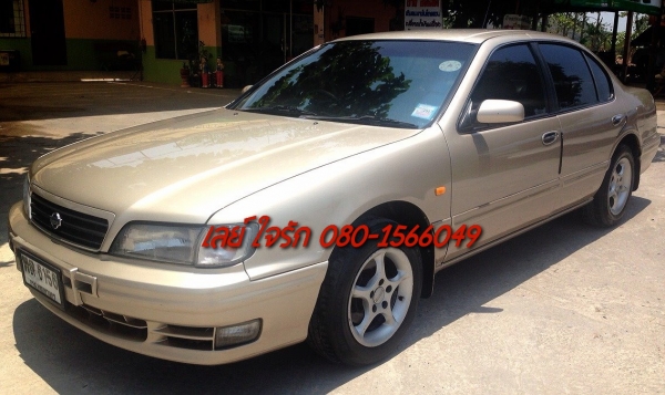 **145,000 บ.ต่อรอง**ขาย เซฟิโร่ A32 สวยๆ NISSAN CEFIRO 2.0 G AT ปี40/97 เครื่องเดิมเกียร์เดิม ติดแก๊สLPG(ลงเล่ม) เครื่องแน่นแรง ประหยัด ช่วงล่างหนึบ ภายในสวย เบาะหนัง คอนโซลเต็ม พ.พาวเวอร์ กระจกไฟฟ้า แอร์ สีสันสวย หน้า-หลังเดิมไม่เคยชนหนัก ล้อแม้ก ยางดี4เ