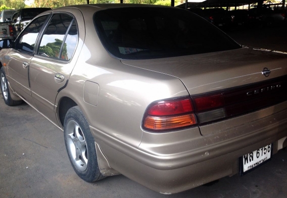 **145,000 บ.ต่อรอง**ขาย เซฟิโร่ A32 สวยๆ NISSAN CEFIRO 2.0 G AT ปี40/97 เครื่องเดิมเกียร์เดิม ติดแก๊สLPG(ลงเล่ม) เครื่องแน่นแรง ประหยัด ช่วงล่างหนึบ ภายในสวย เบาะหนัง คอนโซลเต็ม พ.พาวเวอร์ กระจกไฟฟ้า แอร์ สีสันสวย หน้า-หลังเดิมไม่เคยชนหนัก ล้อแม้ก ยางดี4เ