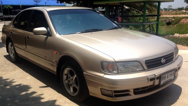 **145,000 บ.ต่อรอง**ขาย เซฟิโร่ A32 สวยๆ NISSAN CEFIRO 2.0 G AT ปี40/97 เครื่องเดิมเกียร์เดิม ติดแก๊สLPG(ลงเล่ม) เครื่องแน่นแรง ประหยัด ช่วงล่างหนึบ ภายในสวย เบาะหนัง คอนโซลเต็ม พ.พาวเวอร์ กระจกไฟฟ้า แอร์ สีสันสวย หน้า-หลังเดิมไม่เคยชนหนัก ล้อแม้ก ยางดี4เ