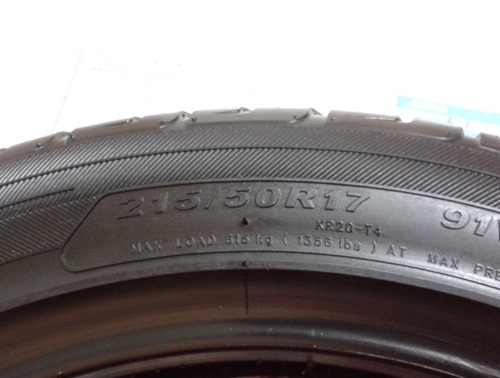 ยาง,215-50-17 KENDA ดอกหนาปี12ไม่ปะหนึ่งคู่ 2,000