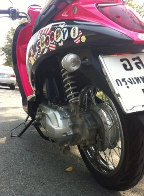 ขาย Honda Scoopy i ชมพู-ดำ ปลายปี 2555ราคา 19,500บาท ลดได้นะครับ