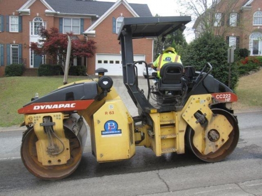 รถบดไดนาแพค CC222HF #6171XXX 3,543hrs 2001yr T.0813062283