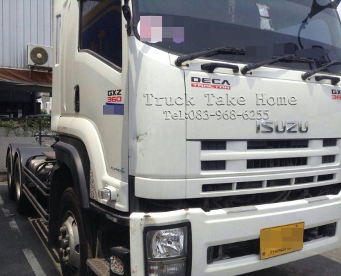 ISUZU GXZ 360  คุณชัชชากร กทม. มัดจำแล้วค่ะ