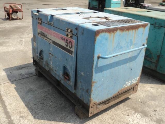 ขายด่วนเครื่องปั๊มลมAIR MAN PDR50S พร้อมใช้ เก่าญี่ปุ่น