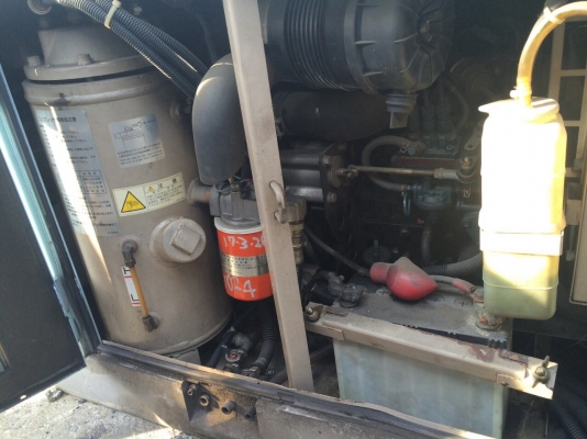 ขายด่วนเครื่องปั๊มลมDENYO DPS-50SPB พร้อมใช้ เก่าญี่ปุ่น