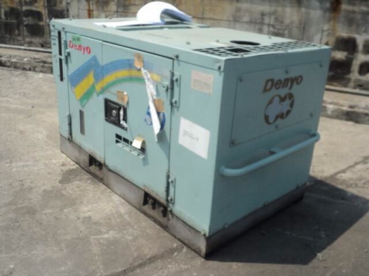 ขายด่วนเครื่องปั๊มลมDENYO DPS-50SPB พร้อมใช้ เก่าญี่ปุ่น