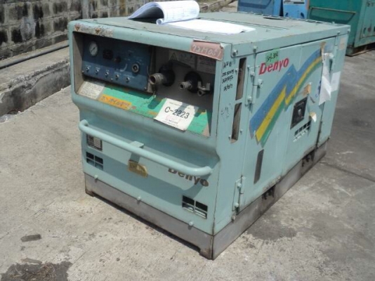 ขายด่วนเครื่องปั๊มลมDENYO DPS-50SPB พร้อมใช้ เก่าญี่ปุ่น