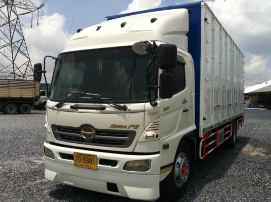 HINO MEGA FG  6 ล้อ ตู้บรรทุก 10 บาน