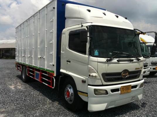 HINO MEGA FG  6 ล้อ ตู้บรรทุก 10 บาน