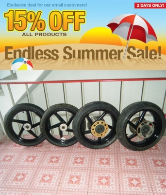 ลดกระหน่ำ Summer Sale 15 - 50 \% เพียง 2 วันเท่านั้น