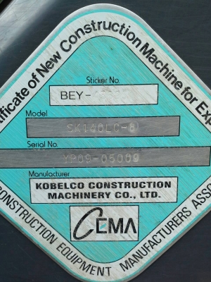 ต้องการขายKOBELCO.SK140 SUPER