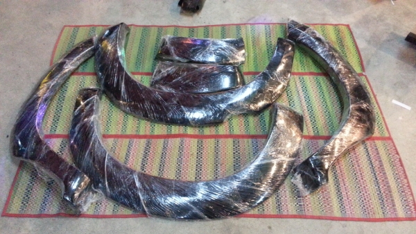 คิ้วล้อวีโก้แช้มป์ของแท้ใหม่ สีบรอนซ์ ราคาต่อชิ้น อ่านรายละเอียดด้านใน