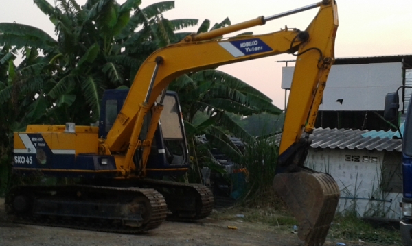 รถแบคโฮ  sk  045
