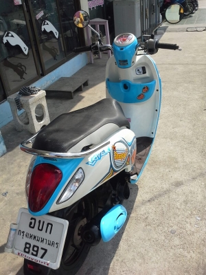 รุ่นใหม่ล่าสุด All New Scoopy -i รถอย่างสวย (ล้อแม็กซ์) ปี 2555 ขายถูก