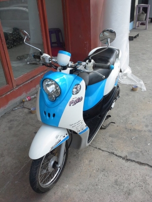 Yamaha Fino เกแยกส่วน ลายปารีส รถสวย เครื่องดี ขับอย่างนิ่ม Yamaha Fino เกแยกส่วน ลายปารีส รถสวย เครื่องดี ขับอย่างนิ่ม