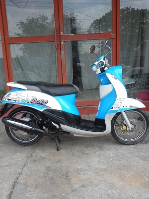 Yamaha Fino เกแยกส่วน ลายปารีส รถสวย เครื่องดี ขับอย่างนิ่ม Yamaha Fino เกแยกส่วน ลายปารีส รถสวย เครื่องดี ขับอย่างนิ่ม