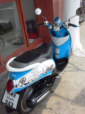 Yamaha Fino เกแยกส่วน ลายปารีส รถสวย เครื่องดี ขับอย่างนิ่ม Yamaha Fino เกแยกส่วน ลายปารีส รถสวย เครื่องดี ขับอย่างนิ่ม