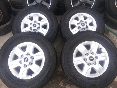ขายล้อแม็ก Chevrolet trail blazer ขอบ 16 นิ้ว พร้อมยางปี11 1 ชุด