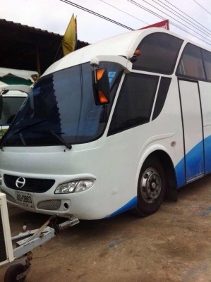 Hino รถบัส fg1j รถสวยเจ้าของขายเอง  ยาว 9.5 เมตร 35ที่นั่ง  แอร์แยก ยางใหม่ 10เส้น