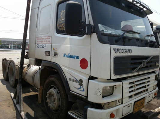 Volvo 380 Hp 10 ล้อ หัวลาก FM 12 ปีจดทะเบียน 45 สภาพสวยพร้อมใช้งาน