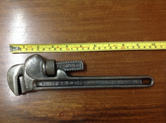 ขายคอม้าโบราณ RIDGID 10" ปี 1929 อายุ 85 ปี