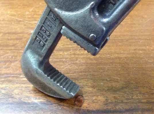 ขายคอม้าโบราณ RIDGID 10" ปี 1929 อายุ 85 ปี