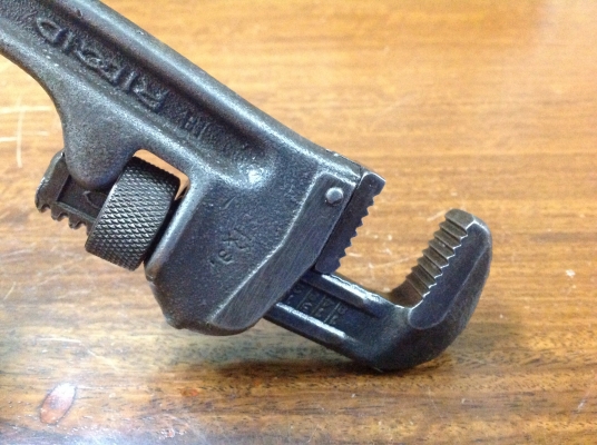 ขายคอม้าโบราณ RIDGID 8" ปี 1929 อายุ 85 ปี