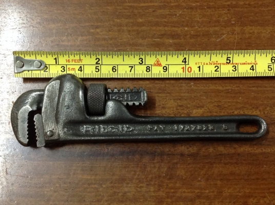 ขายคอม้าโบราณ RIDGID 6" ปี 1929 อายุ 85 ปี