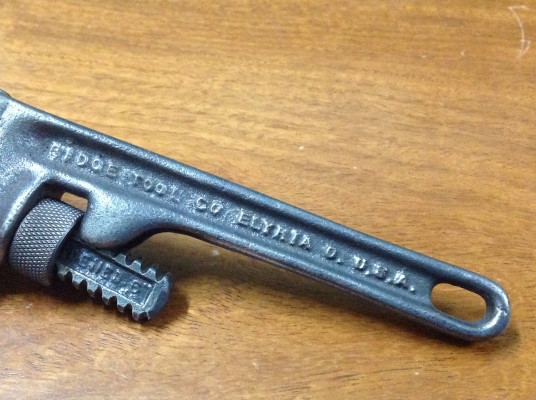 ขายคอม้าโบราณ RIDGID 6" ปี 1929 อายุ 85 ปี