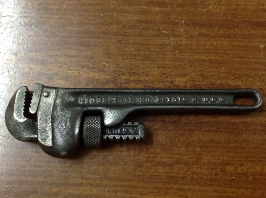 ขายคอม้าโบราณ RIDGID 6" ปี 1929 อายุ 85 ปี