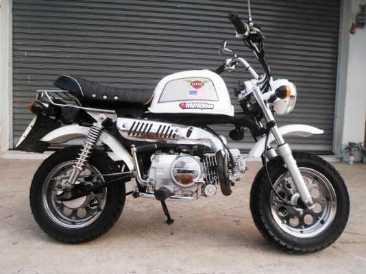 ขายMINI STALION125CCสีขาว