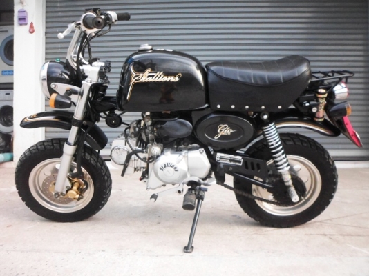ขายMINI STALION125CCสีดำ
