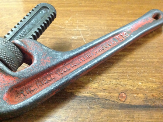 ขายประแจขันท่อ RIDGID 14" ขายประแจขันท่อ RIDGID 14"