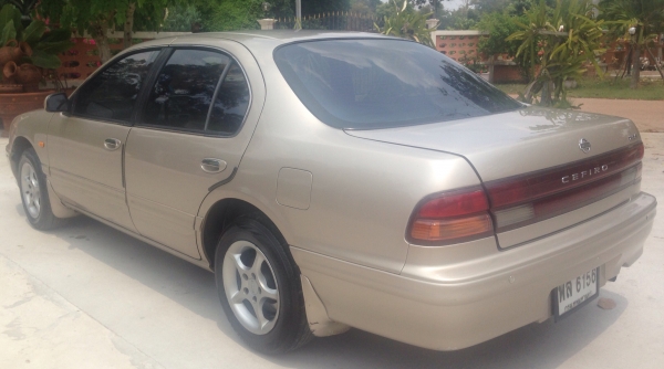 ขายดาวน์ NISSAN CEFIRO 2.0 G A32 AT ปี 40 สวยจัดทั้งคัน ภายในหรูหราสุดๆ กว้างขับนิ่มนั่งสบาย ติดตั้งแก๊ส LPG ลงเล่มครบพร้อมใช้งาน ประหยัดมากครับ เบาะหนังแท้สีดำ CD MP3 พ.เพาเวอร์ ก.ไฟฟ้าเซ็นทรัลล็อก ช่วงล่างแน่น ล้อแม็ก ทะเบียนภาษีครบพร้อมโอน ราคาต่อรองได ขายดาวน์ NISSAN CEFIRO 2.0 G A32 AT ปี 40 สวยจัดทั้งคัน ภายในหรูหราสุดๆ กว้างขับนิ่มนั่งสบาย ติดตั้งแก๊ส LPG ลงเล่มครบพร้อมใช้งาน ประหยัดมากครับ เบาะหนังแท้สีดำ CD MP3 พ.เพาเวอร์ ก.ไฟฟ้าเซ็นทรัลล็อก ช่วงล่างแน่น ล้อแม็ก ทะเบียนภาษีครบพร้อมโอน ราคาต่อรองได