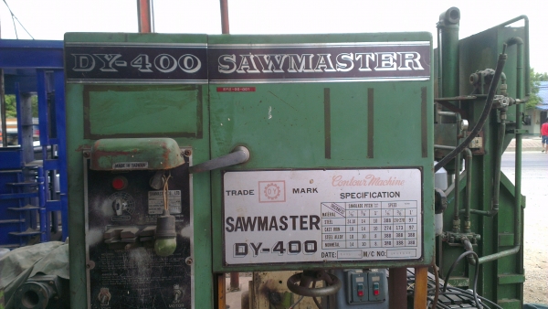 Sell> ขายเครื่องผ่าไม้ SawMaster 400 ใต้หวัน ไฟ 3 เฟส 380V. พู่เล่ 16" นิ้ว พร้อมใช้งานครับ 45,000-