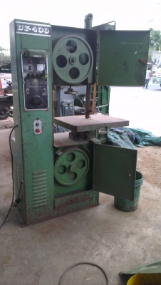 Sell> ขายเครื่องผ่าไม้ SawMaster 400 ใต้หวัน ไฟ 3 เฟส 380V. พู่เล่ 16" นิ้ว พร้อมใช้งานครับ 45,000-