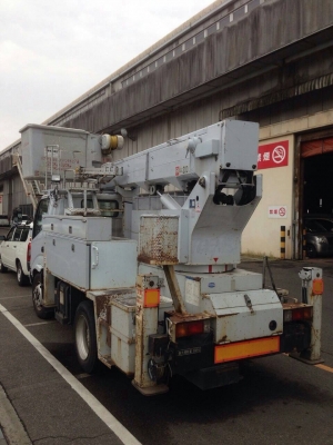 ขายรถกระเช้า ฮีโน่ ความสูงกระเช้า 15 เมตร