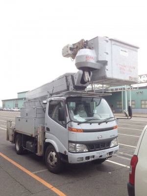 ขายรถกระเช้า ฮีโน่ ความสูงกระเช้า 15 เมตร