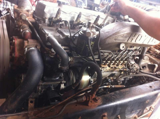 HINO 195แรงFM3H 10ล้อดั้ม หัวเดิมบาง คัสซีสวยมาก เครื่องสวยเอี่ยม ยางก็สวย..รถของบริษัทรับเหมา