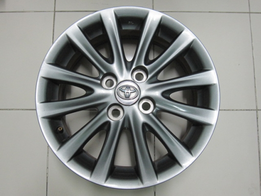 ขายล้อแม็ก Toyota Vios ลาย 12 ก้านสีรมดำขอบ 15