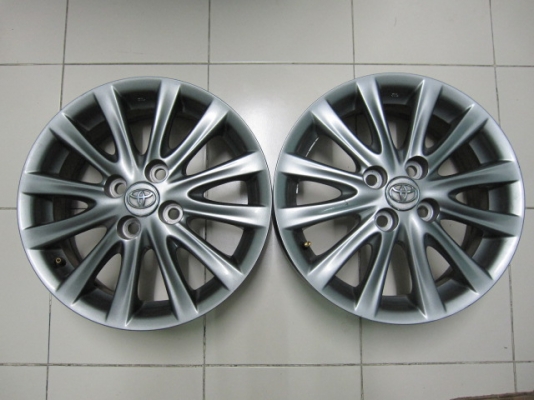 ขายล้อแม็ก Toyota Vios ลาย 12 ก้านสีรมดำขอบ 15
