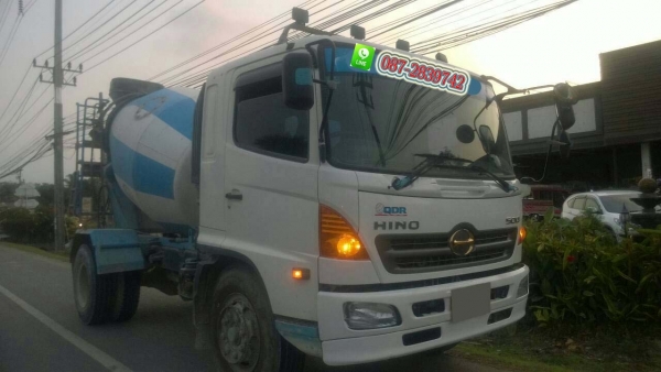 ขายรถโม่ปูน 6 ล้อ ขนาด 4 คิว