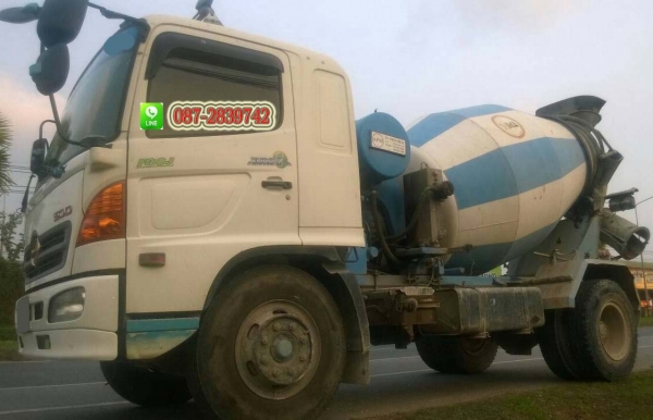 ขายรถโม่ปูน 6 ล้อ ขนาด 4 คิว