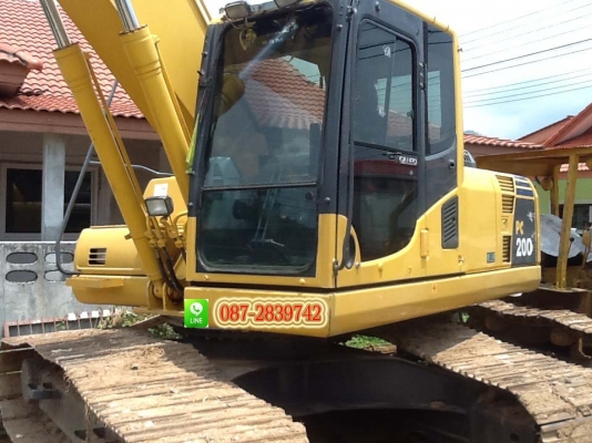 ขายรถแบคโฮ KOMATSU PC200-8 ปี 2007